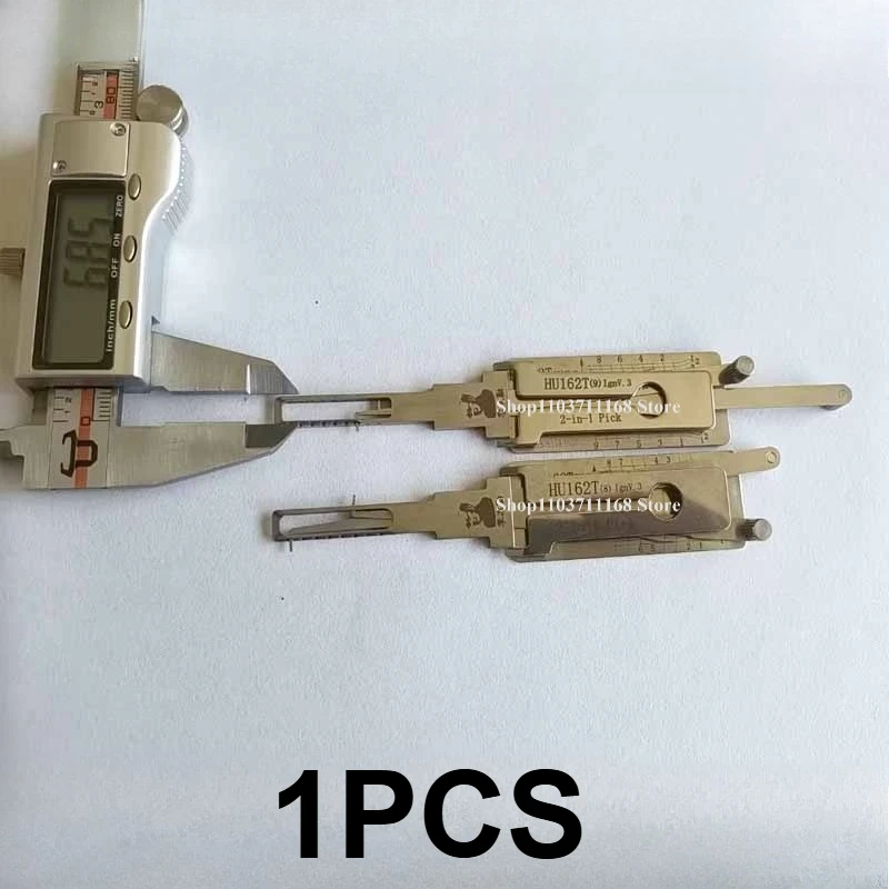 

Lishi 2-in-1 HU162T(8)lgnV.3 HU162T(9)lgnV.3 Ign 2in1 Decoder and Pick for VW for Audi Locksmith Picking ToolS Car Ganzua
