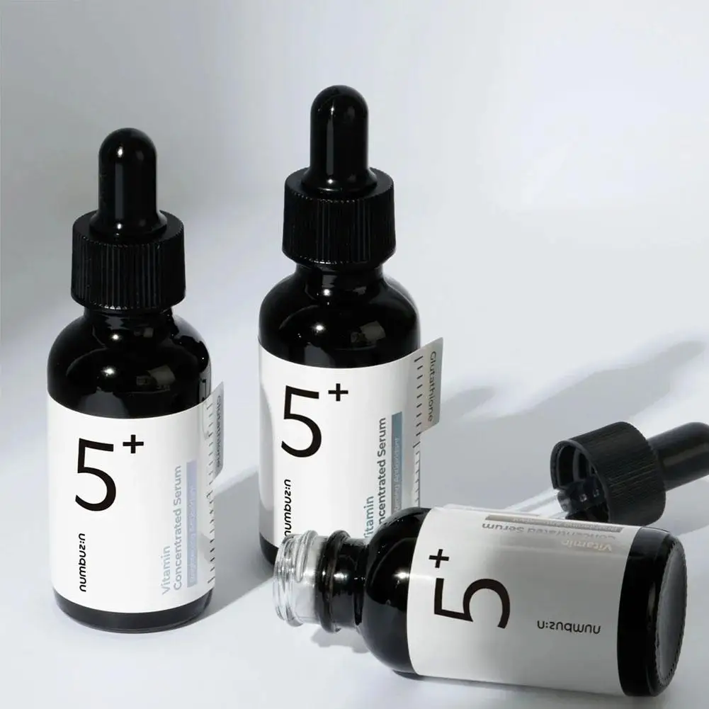 Original Numbuzin No.5 vitamine concentrée sérum glutathion tampons de Toner No.3 Bodle réparation pores réinitialiser Ampoule Base-saut toner vers le haut
