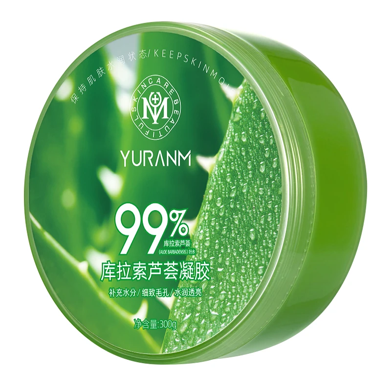 Yuranm Aloe Vera Gel Smooth Moisturizing Whitening Day Cream Anti Wrinkle Anti Aging Face Cream Skin Care 300g