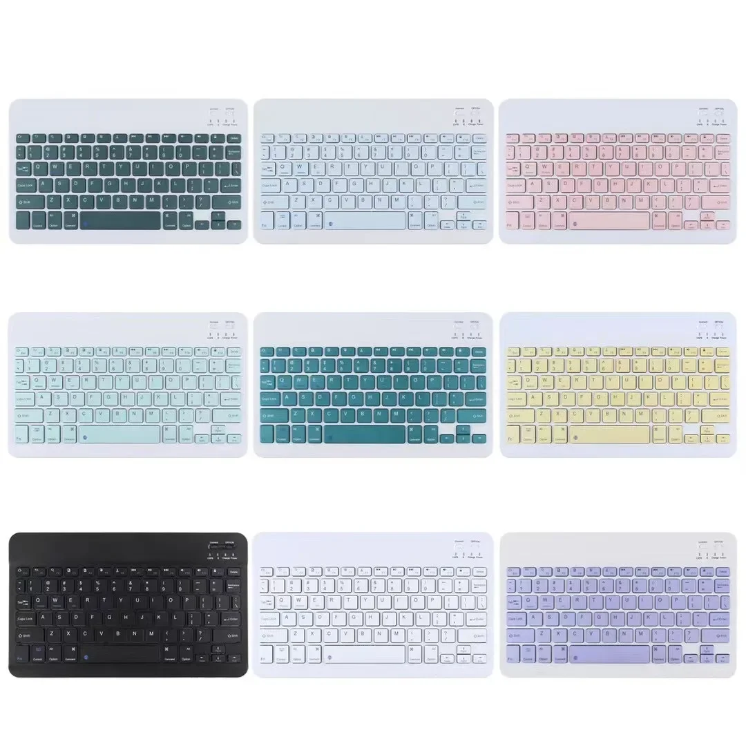 10inch Lightweight Mini Bluetooth Wireless Keyboard for iPad IOS Android Windows Huawei Xiaomi Tablet Rechargeable Keyboard