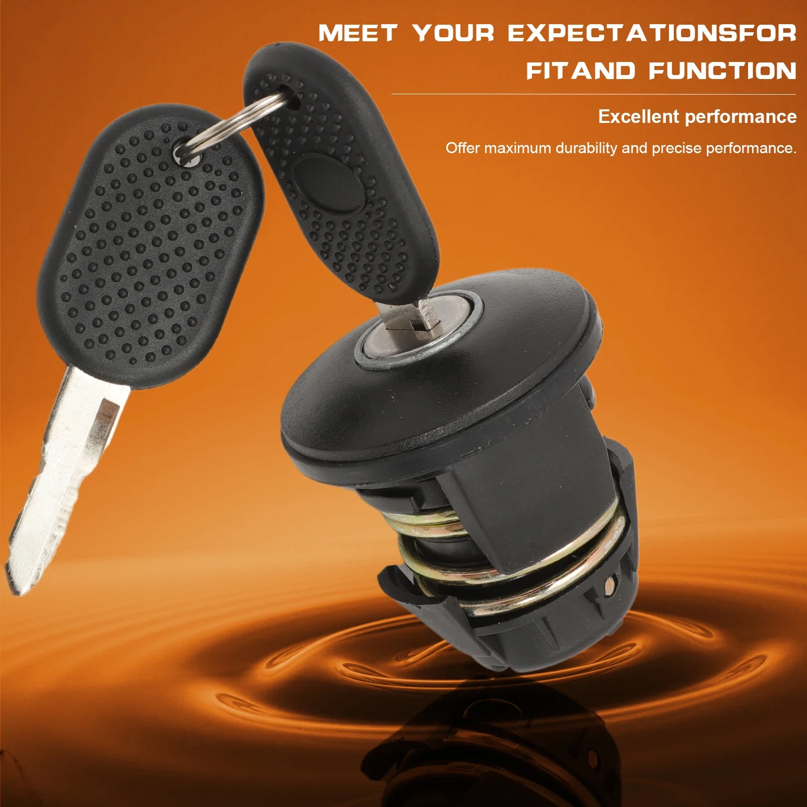 Автомобильный Замок топливной крышки с 2 ключами подходит для Citroen C25 Fiat Ducato Peugeot J5 Talbot Express 5899119 46576969