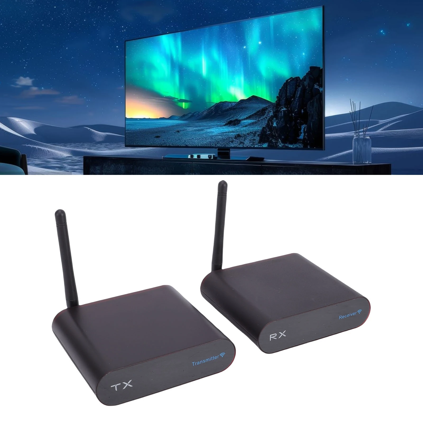 

Беспроводной AV-приемник-передатчик, 8 каналов, 2,4 ГГц, для передачи звука и видео, радиус действия 300 м