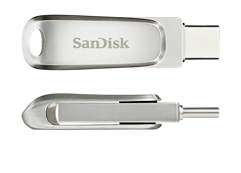 SanDisk Ultra Dual Drive Luxe USB 3.2 Typ-C Flash-Laufwerk Metall U-Disk 32GB 64GB 128GB 256GB 512GB 1TB Hochgeschwindigkeits-Speicherstick – Detail 10