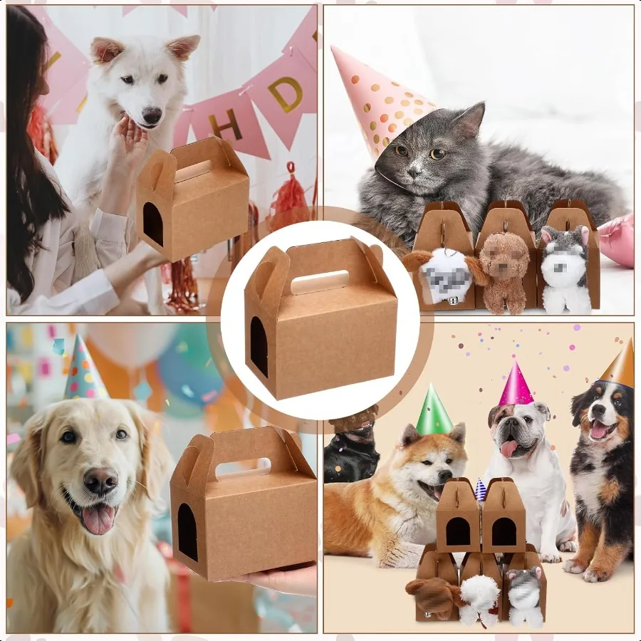 30 Pcs Party Favors BoxesAdopt A Puppy Party Favors Boxmall Treat Dog Boxes Bulk Gift Party Favors StuffCandy Wedding Favor Box