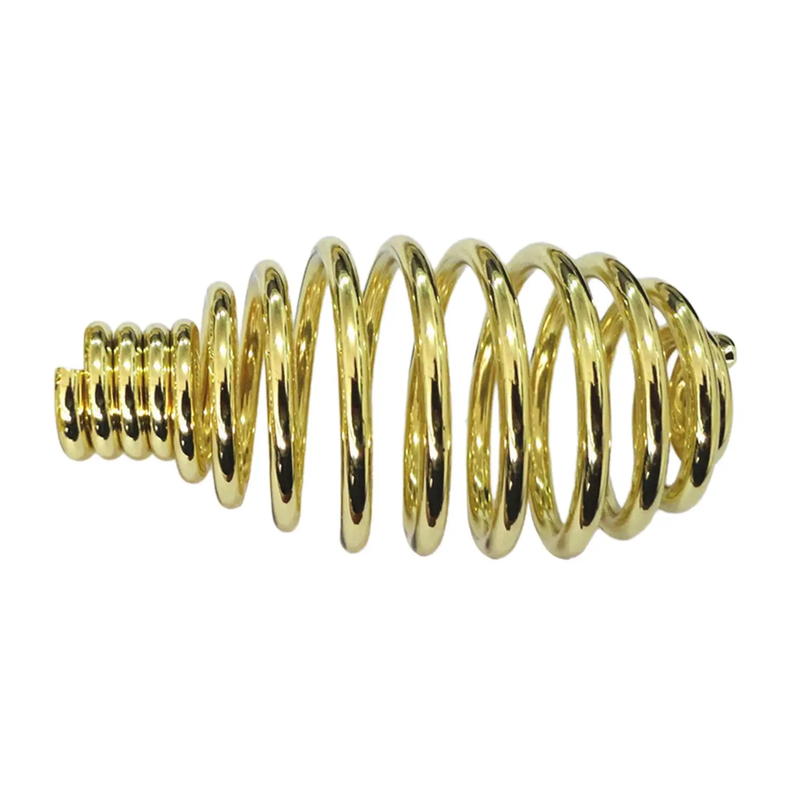 BBQ Grill Spring Handle Compression Spring for Wood Stove Barbecue Pit Door Replacement Steel Gold