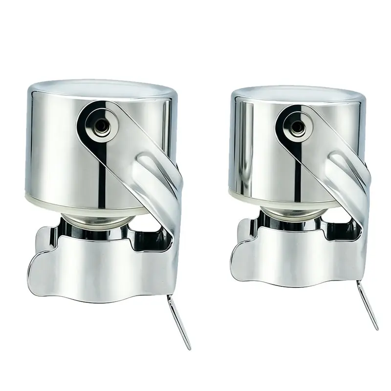 ABDJ-Tapón para vino y champán, 2 piezas, diseño reutilizable, que conserva las burbujas y evita fugas, para vino, cava y agua con gas