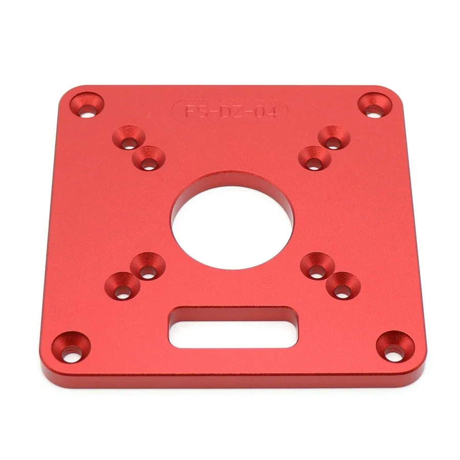 Universal RT0700C Aluminum Router Table Insert Plate Trimming Machine Flip Board