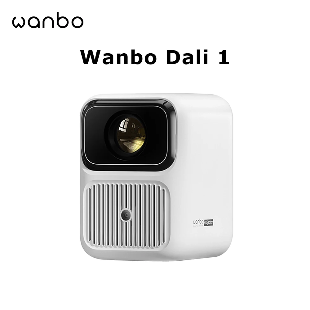 Wanbo Dali 1 Mini Smart Projector Home Android 9.0 720P 1080P Full HD Protable Theater TV 350ANSI ASA 3.0 Cute Beam