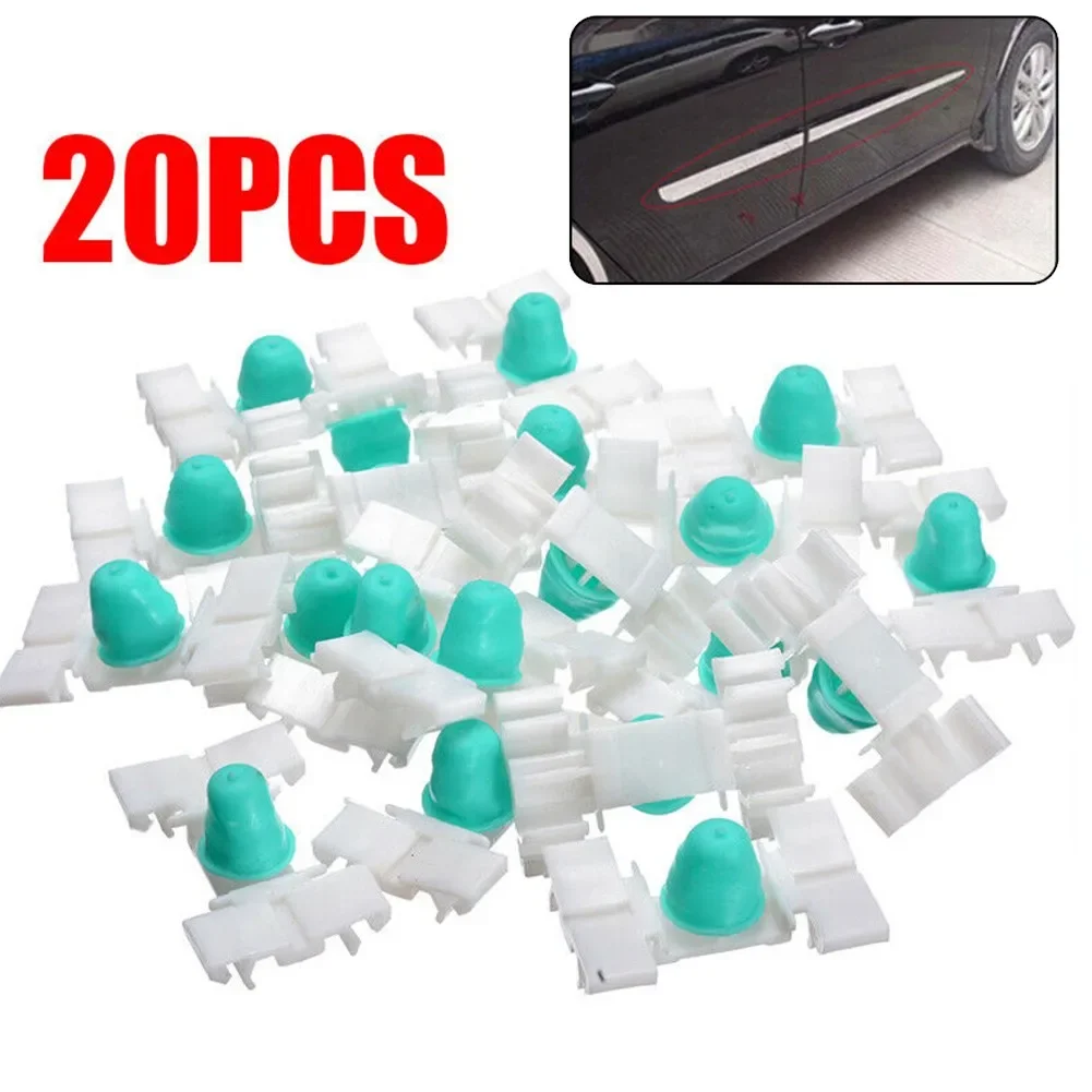 

20 PCS/kit Moulding Trim Clips Accessories Door Fender For E46 325 328 323 330 Plastic Replacement New Durable