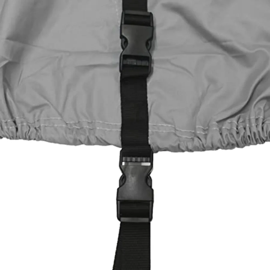 غطاء قارب داخلي قابل للمشي حول مقصورة Cuddy للقوارب حتى 22'6 طويلًا و104 نسيج رمادي متين عريض من الدرجة البحرية مع #3