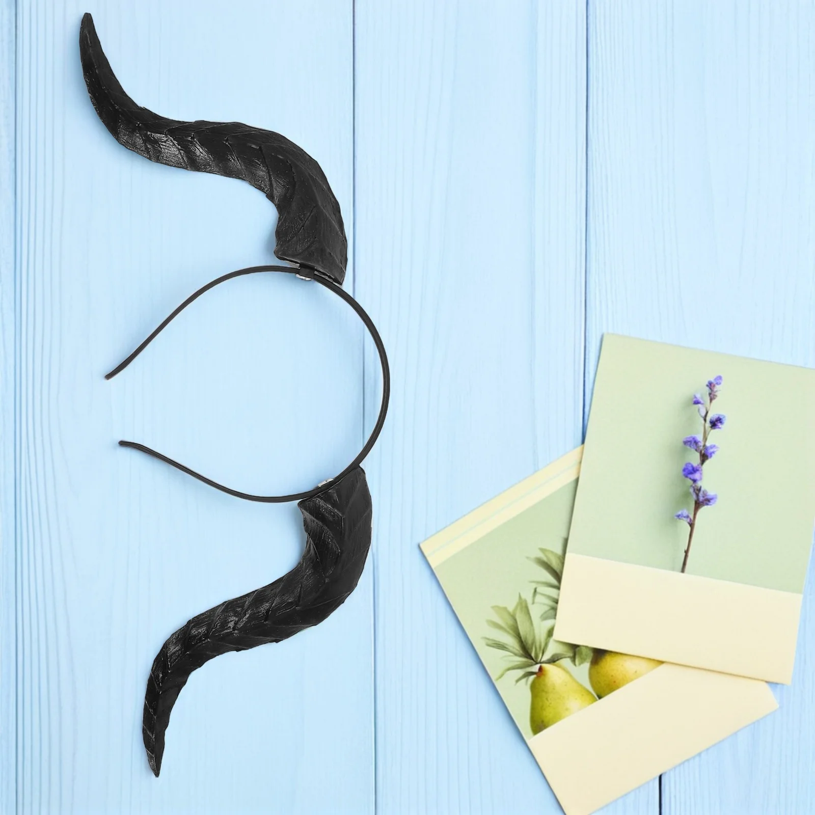 

Removable Horn Headband Cosplay Photo Props Halloween Decor Hair Accessories Animal Party Decorations Bull Headpiece