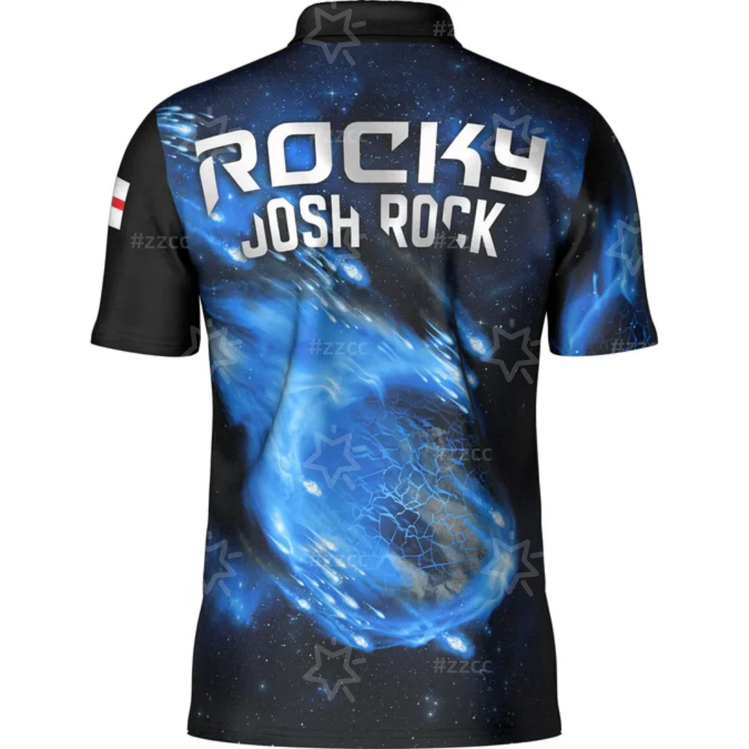 Dart POLO Shirt Josh Rock - Rocky Darts jersey Sports Leisure Dry Quickly Men's T-Shirt Children's Clothing Tee Y2k Woman