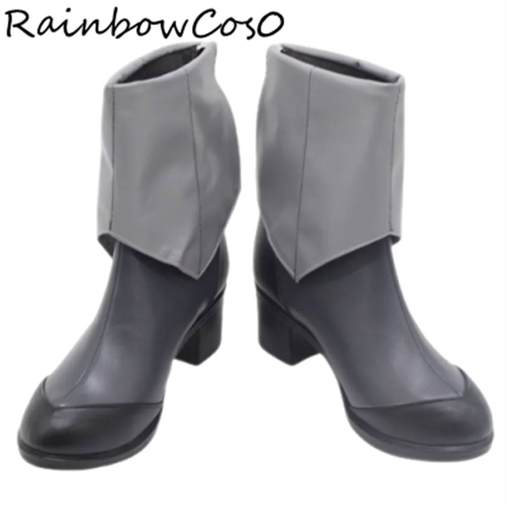 

Кира Ямато Обувь для косплея Сапоги Игра Аниме Вечеринка Хэллоуин РадугаCos0 W5445