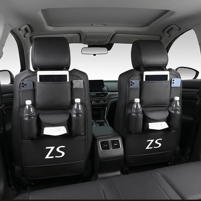 

Car Seat Anti-kick Mat For MG ZS Storage Hanging Bag Multifunctional Car Hanging Organizer Seat Back Child Kick Protector Pad