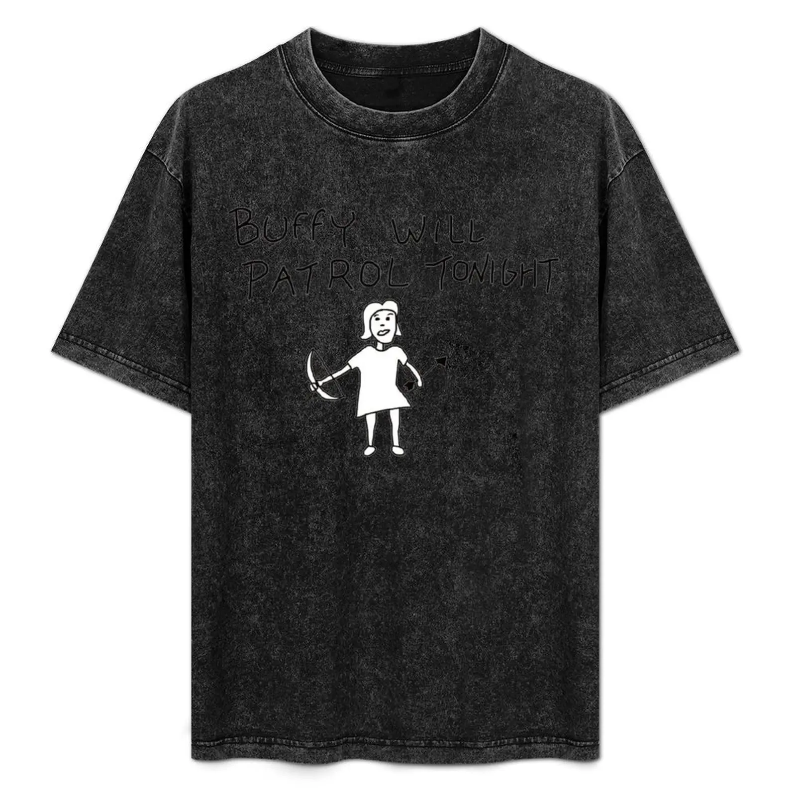 

Buffy will Patrol tonight T-Shirt Utility Work Short Sleeve Top