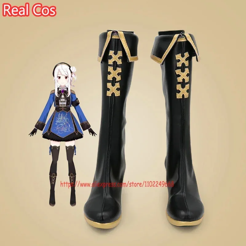 

RealCos Vtuber Mia Runis Cosplay Shoes Boots Halloween Cosplay Costume Accessory