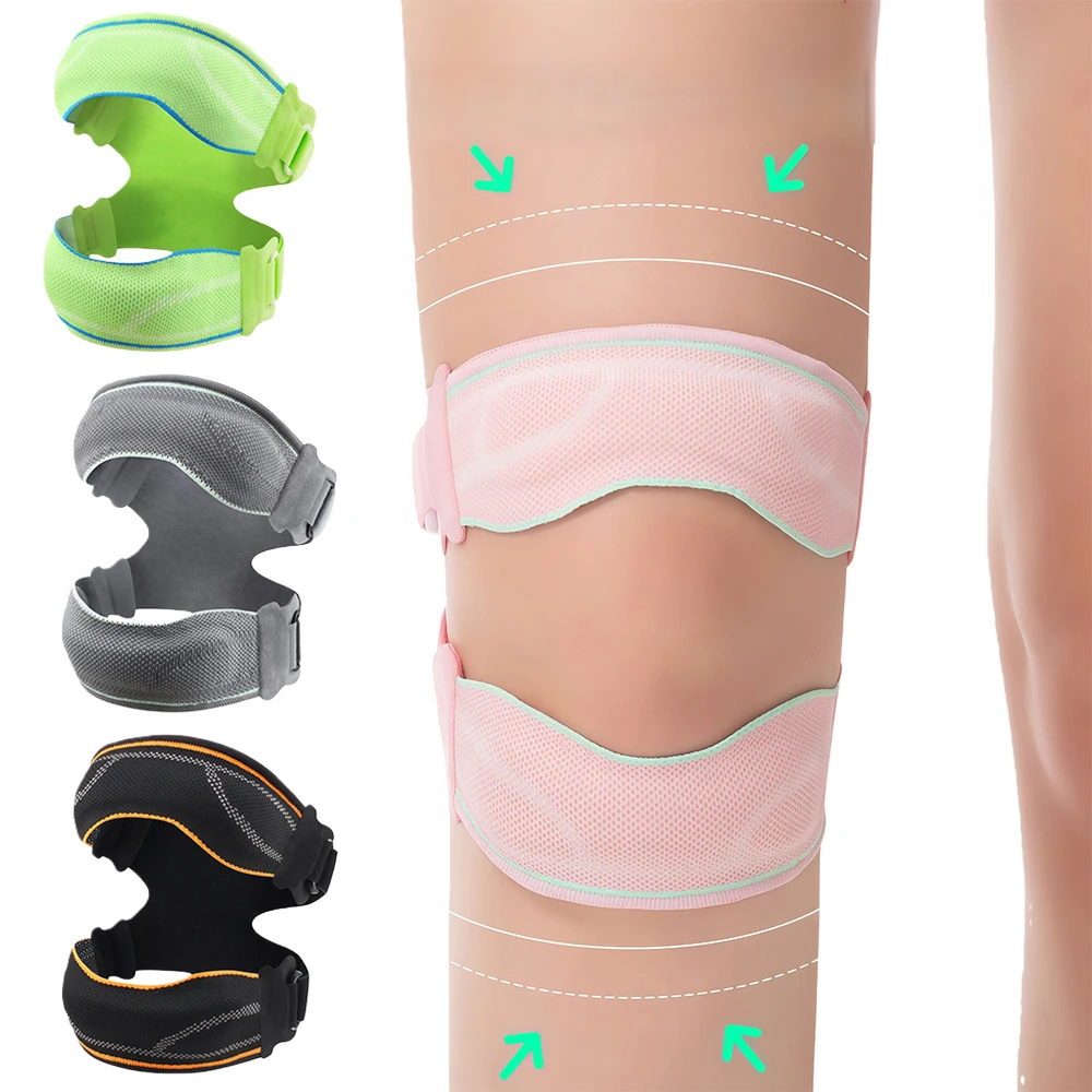 

1/2Pcs Adjustable Knee Brace Patellar Tendon Support Strap for Men Women, Arthritis, Tendonitis, Running, Basketball, Tennis,Gym