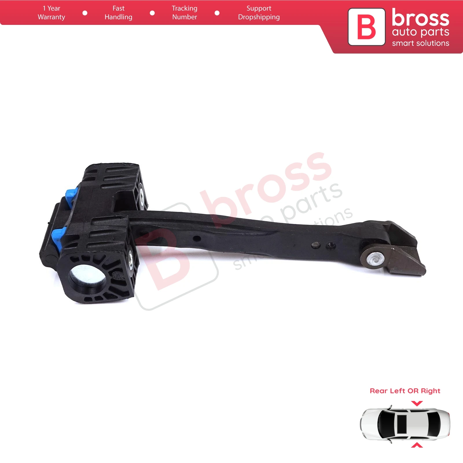 BDP1417 Rear Door Stop Check Assy Limiter Strap for VW Tiguan MK2 AD BW 2016-2024 Allspace Seat Tarraco KN2 5NA839249