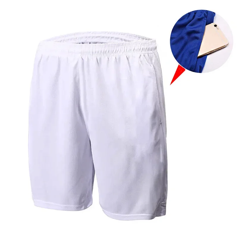 Men Shorts Sport Football Training Casual Shorts Men child Kits Soccer Uniform Running Basketball Solid Color Loose Beach Short