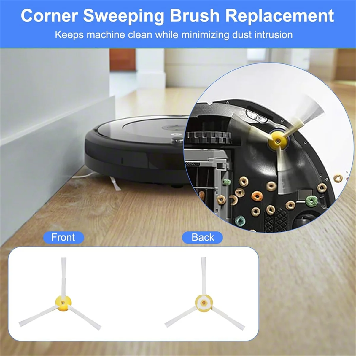 قطع غيار المكنسة الكهربائية لمرشحات فرشاة الروبوت المكنسة الكهربائية 600 Series 694 675 692 690 600 & 500 Series 595 585 564