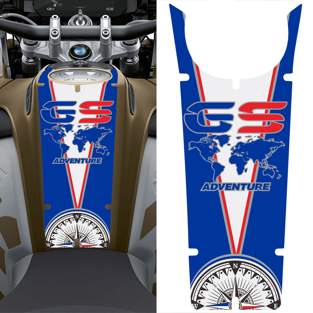 لسيارات BMW R1250GS R 1250 GS ADV GS1250 ملصقات مضادة للانزلاق للمغامرة مجموعة كاملة من الشارات وسادة خزان حماية الطلاء