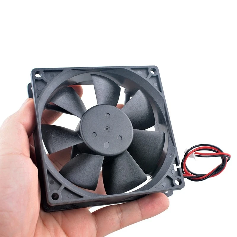 AUB0912VH 9cm 9.2cm 92mm cooling fan 92x92x25mm DC12V 0.60A 2lines High wind flow cooling fan for chassis power supply