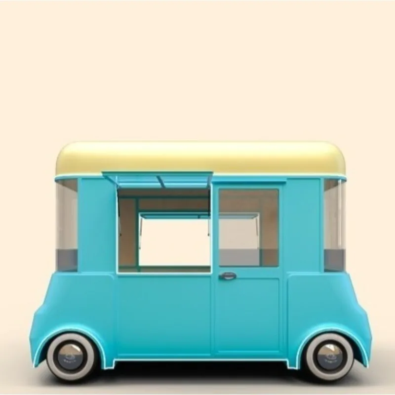 Mobile multi-functional dining car, scenic booth, street outdoor snack truck