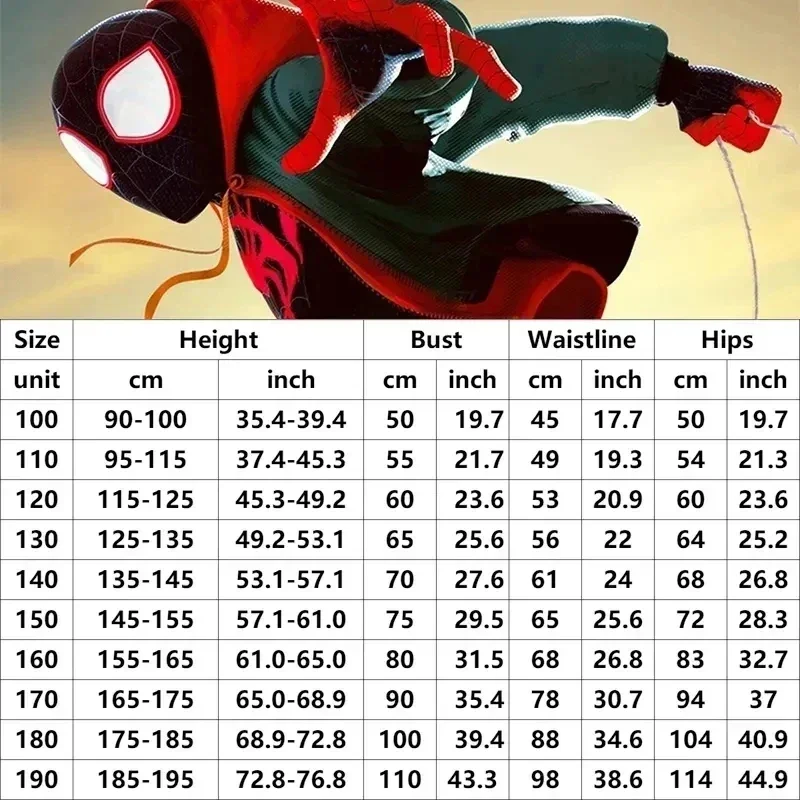 Spiderman cosplay traje para crianças adulto homem aranha super-herói milhas morales gwen cosplay macacão rosto escudo trajes de natal