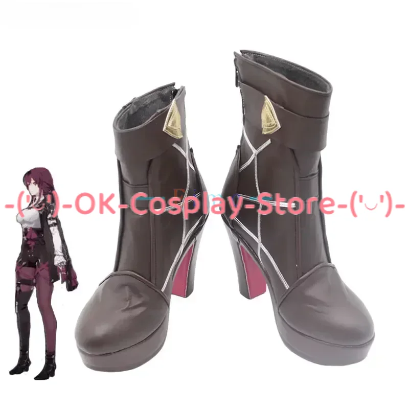 

Kafka Cosplay Shoes Game Honkai Star Rail Cosplay Props Halloween Carnival Boots PU Shoes Custom Made