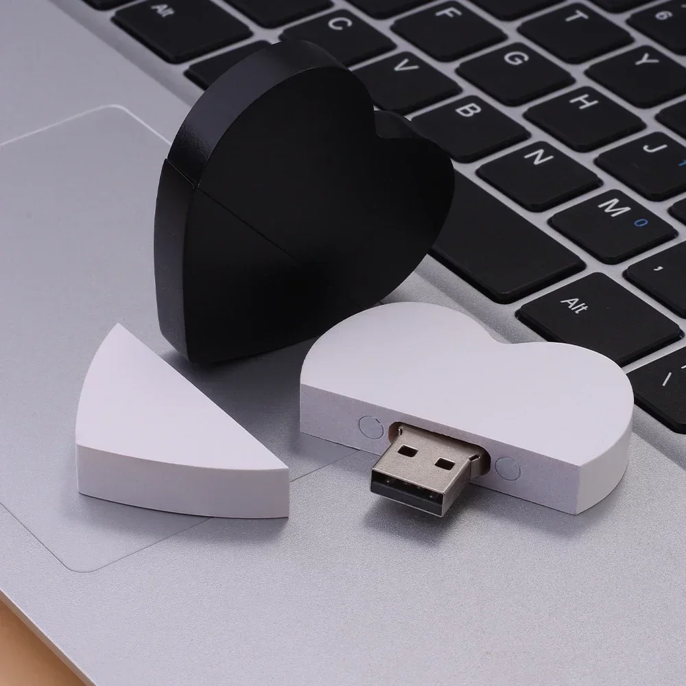 محرك فلاش USB على شكل قلب وردي 128 جيجابايت شعار مخصص مجاني ذاكرة عصا 64 جيجابايت محرك خشبي جميل 32 جيجابايت 100% سعة حقيقية قرص U 16 جيجا بايت