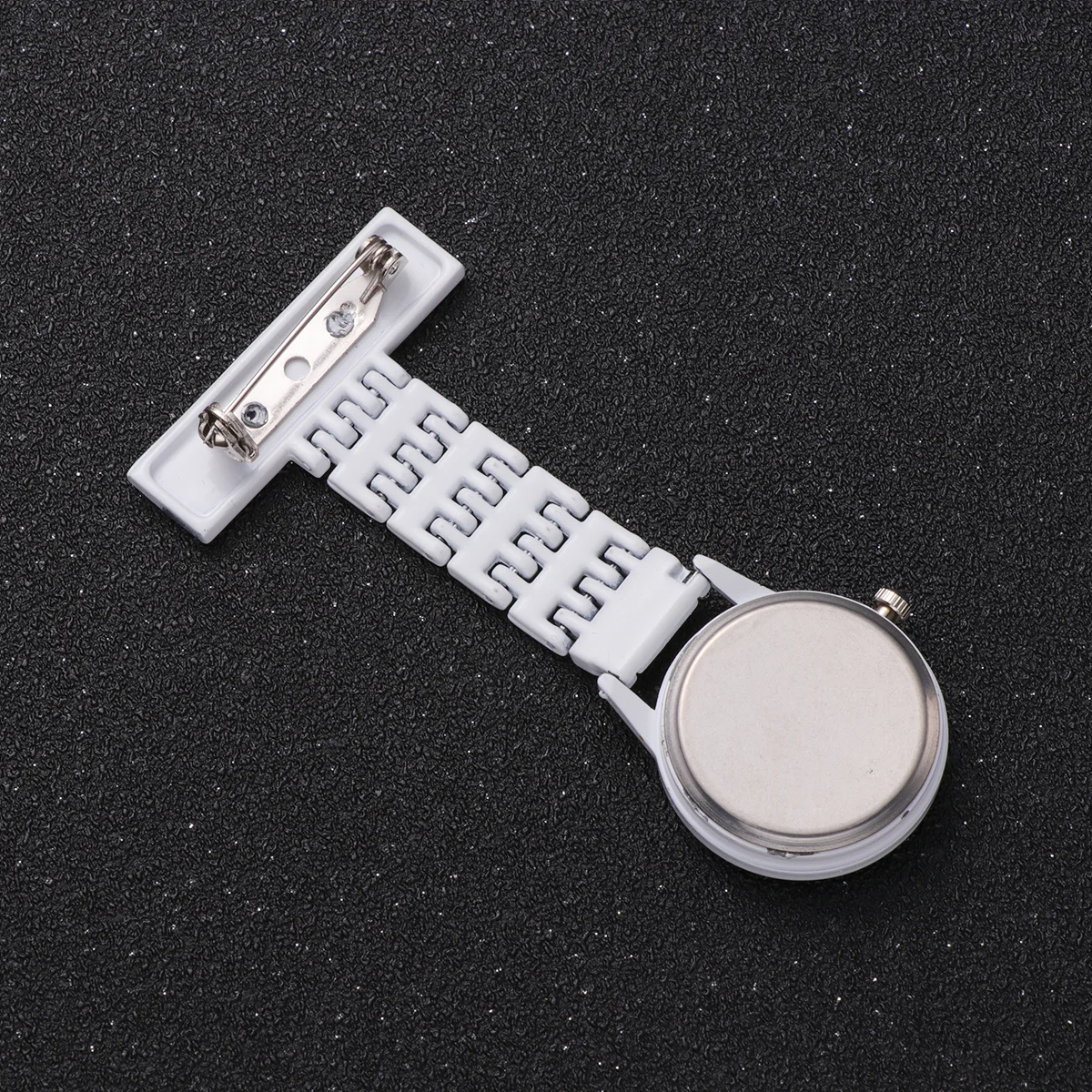 

Medical Nurse Watch White Lightweight Durable Nurse Pocket Hanging Watch Practical Design for Healthcare Professionals
