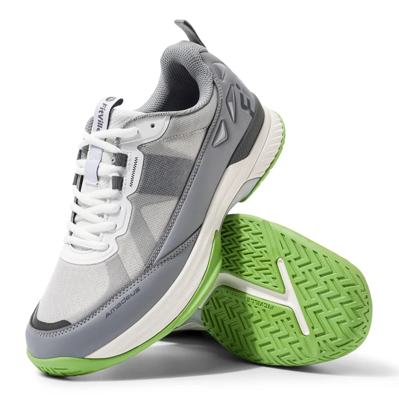 

FitVille Широкие теннисные туфли для мужчин Pickleball Shoes Легкие дышащие спортивные кроссовки для всех кортов с поддержкой свода стопы и коробкой с широким носком