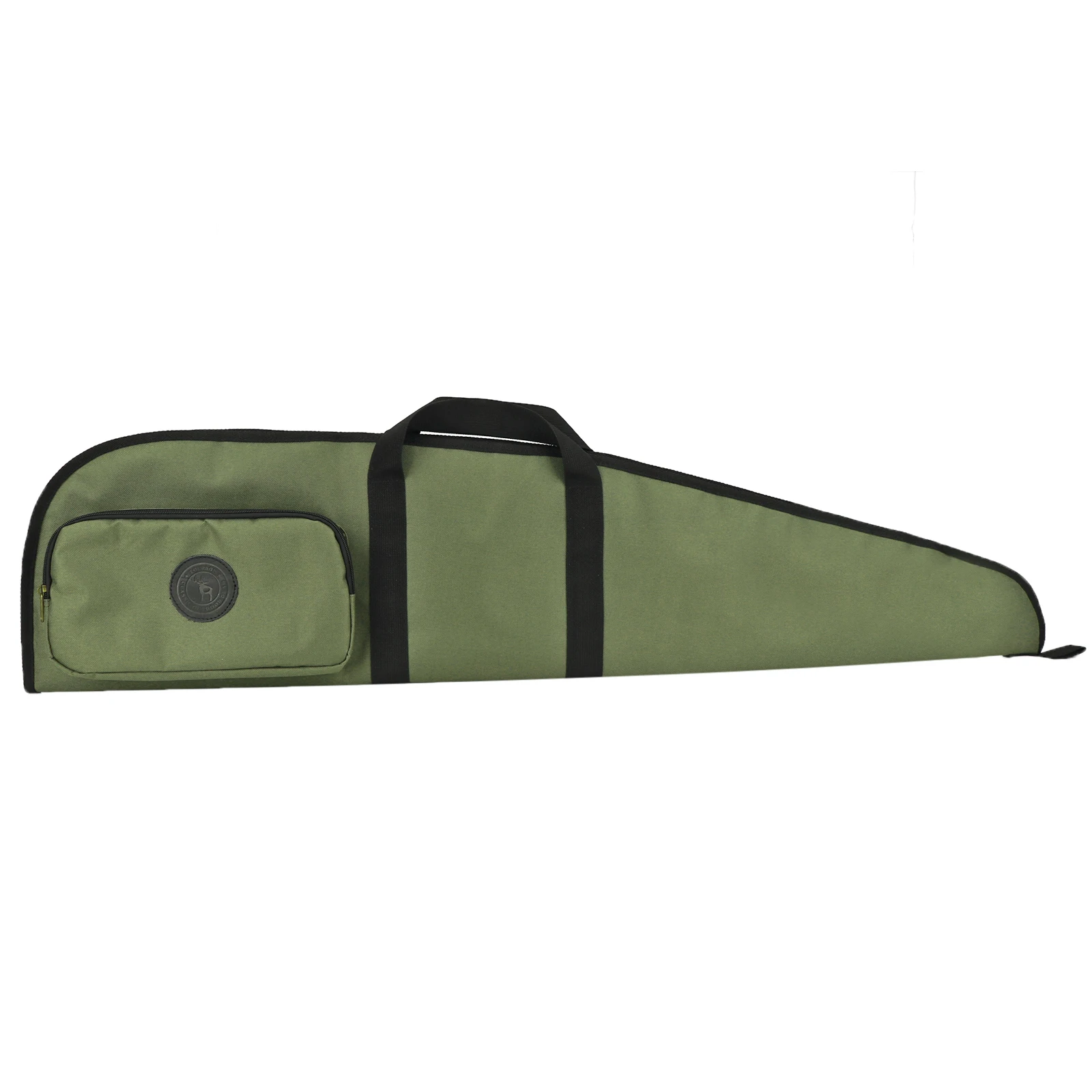 Tourbon Nylon Rifle Slip 112cm Gun Protective Bag Gun Shooting Carrying Case Soft Padded with Pocket Green Hunting