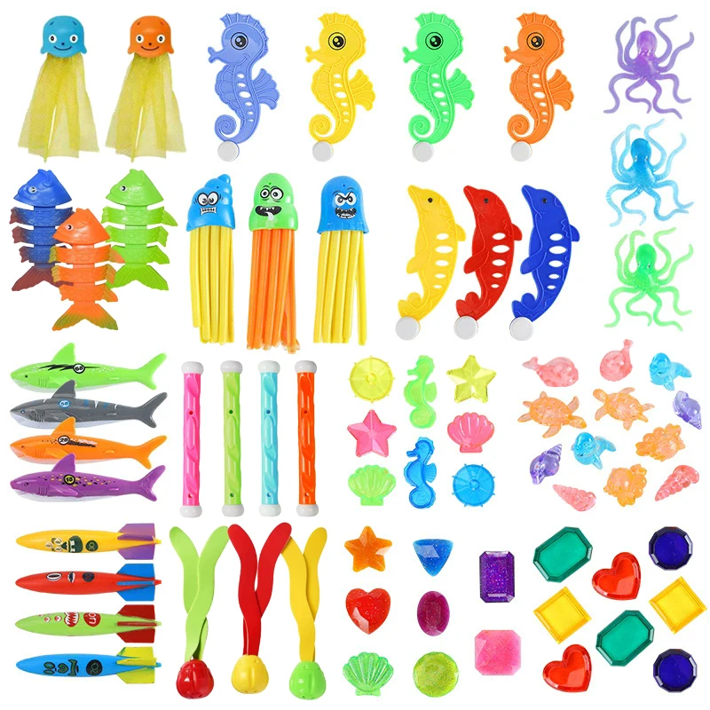 

Летние тренировки, реквизит для дайвинга, цветное пластиковое оборудование для игр с водой, отдых на свежем воздухе, развлечения, спорт, украшение для бассейна, TMZ