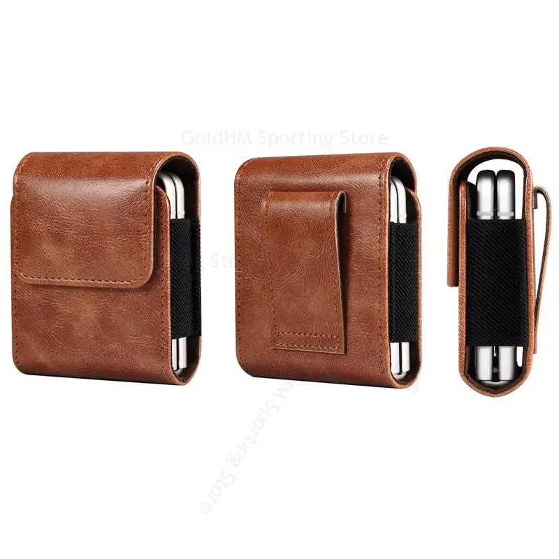 

Capa For ZTE nubia Flip 3 5G Waist Leather Phone Pouch For ZTE Nubia Flip 2 Belt Loop Holster Phone Bag Nubia Flip Magnetic Case