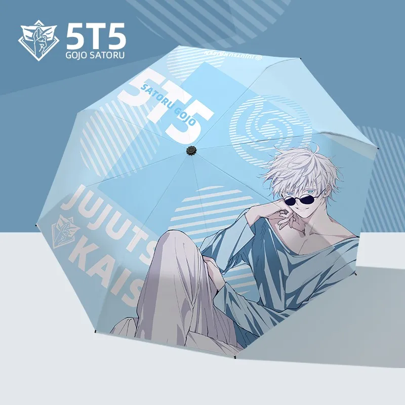 

Umbrella Jujutsu Kaisen Satoru Gojo Cosplay Sunshade Brolly Student Ultraviolet-proof Rainshade Portable Bumbershoot Delicacy