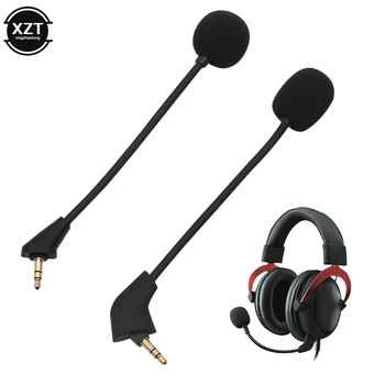 Vervanging Game Mic 3,5 mm microfoon voor Kingston HyperX Cloud 2 II X Core Pro Zilver Cloudx Gaming Headsets Hoofdtelefoon