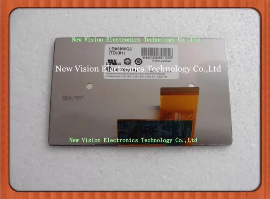 

LB050WQ2(TD)(01) LB050WQ3(TD)(02) LB050WQ3(TD)(03) LB050WQ3-TD03 Original 5" inch 480*272 LCD Display Panel for LG