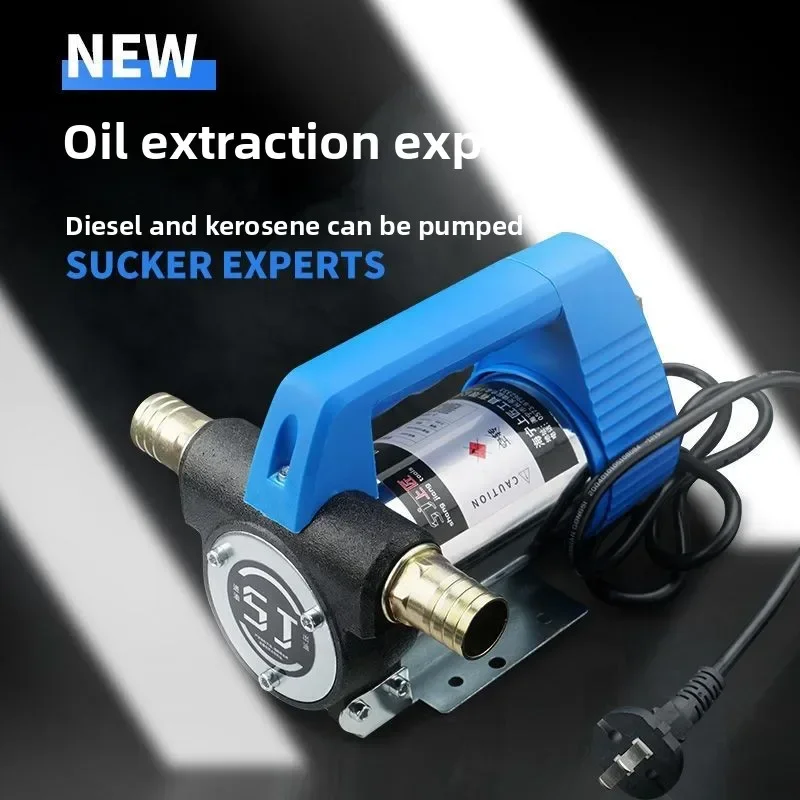 

Durable Oil Pump 12V24V220V Volt Self-priming Pump DC Oil Pump Tanker Oil Extractor