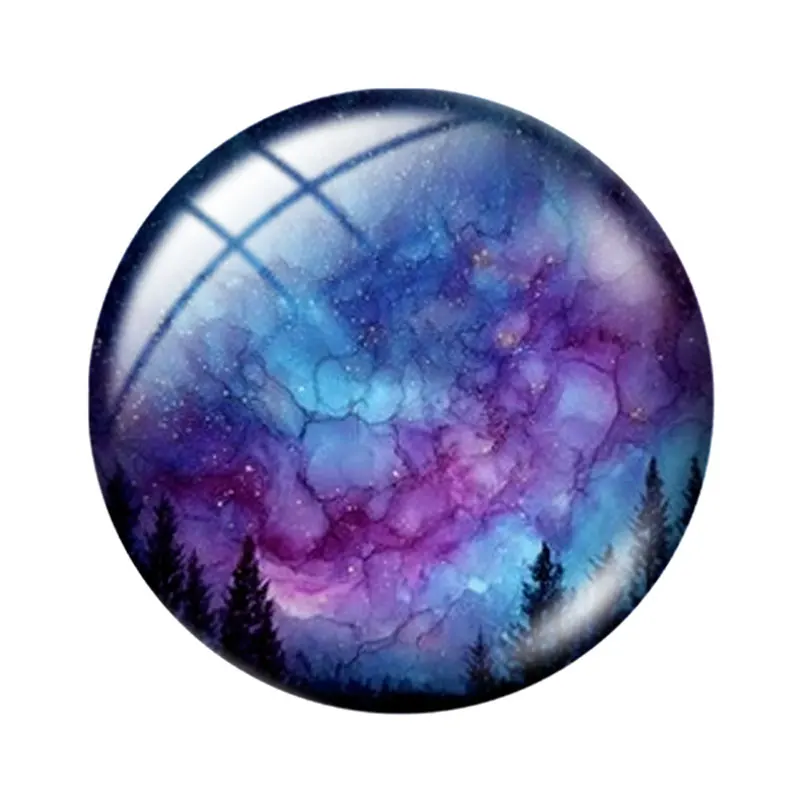 Watercolor Ink Pattern 12MM/18MM/20/25mm glass cabochon  bracelet pendant rings for jewelry demo earrings back Making findingsM view 3