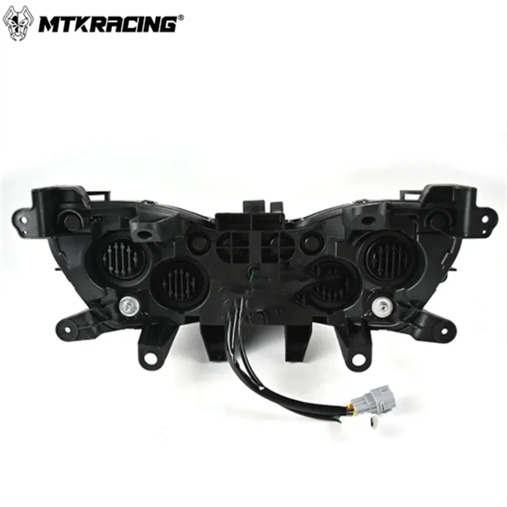 MTKRACING لياماها TMAX 560 2022-2024 أضواء الدراجة النارية مصابيح أمامية مقاومة للماء أضواء أمامية #4