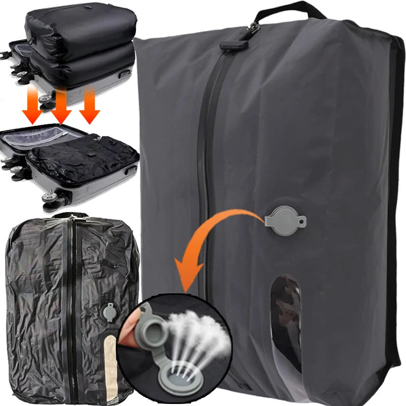 

1/4pcs Vacuum Sealed Bag Travel Clothing Storage Bags Space Saveing Outdoor Compression Bags for Suitcases Backpack Luggage