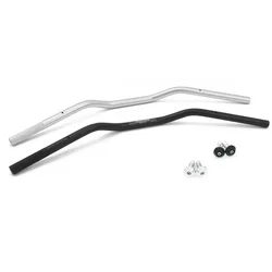 Motorcycle Handlebar 22mm 7/8'' CNC Aluminum Alloy Sand Anodizing Steering Wheel 735mm for Scrambler MT07 MT 09 Z900 NC750X ER6N