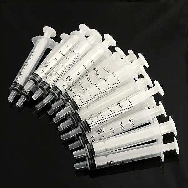 5/10/20/50/100 Pcs 2.5ml Liquid Nutrient Syringe Reusable Measuring Tools Plastic Syringe For Animal Food Feeding Experiments