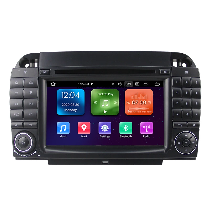 

7'' Android 11.0 Octa-Core 4G+64G Car DVD Player Carplay DSP GPS Navigation Stereo Amplifier for S-Class W220 CL-Class W215