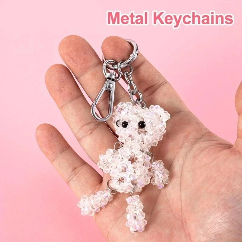 340D Metal Lobster Claw Clasps,Keychain Clip with Large Rings DIY Crafts