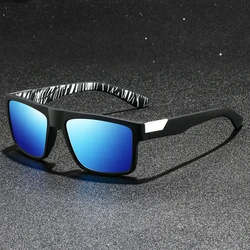 Fashion Vintage Square Sunglasses Men Women Driving Fishing Luxury Brand Designer Sun Glasses Driver's Eyewear
