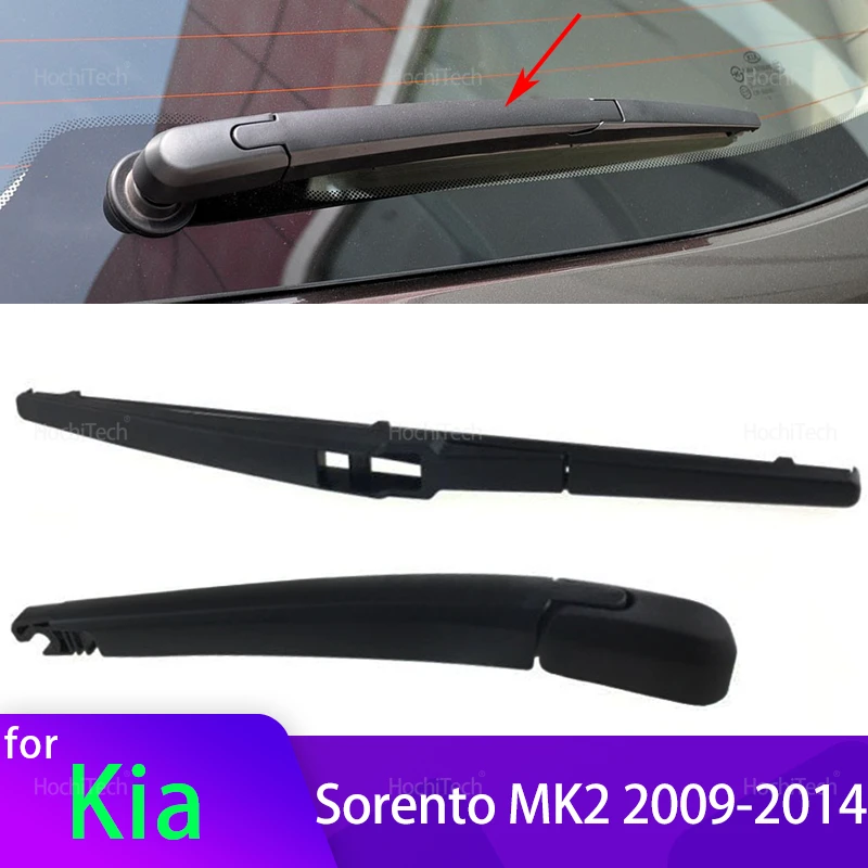 Für Kia Sorento MK2 2009-2014 988152P000 Auto Zubehör Heckscheibe Scheibenwaschanlage Wischerarm Klinge Set 2011 2012 2013