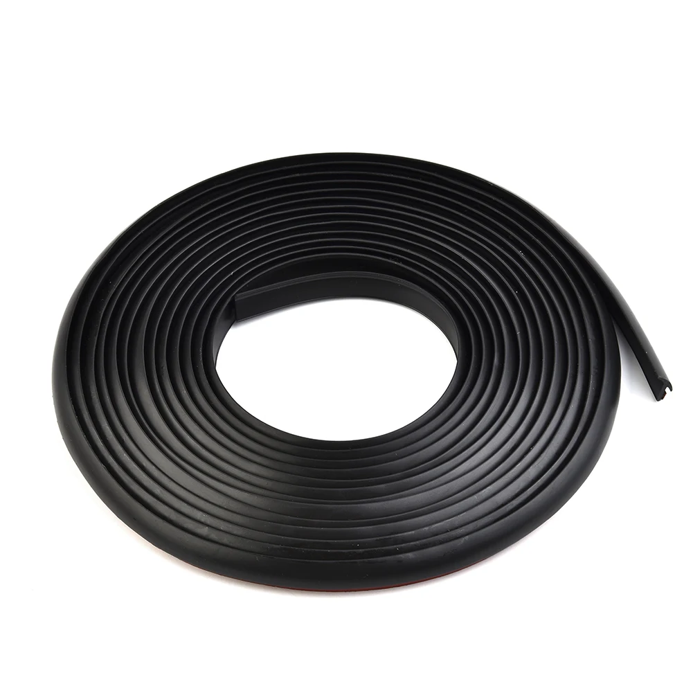 5M Car Weather Strip Slanted T-shaped Weatherproof And Dustproof Edge Trim Rubber General Automobile Decoration Hardware