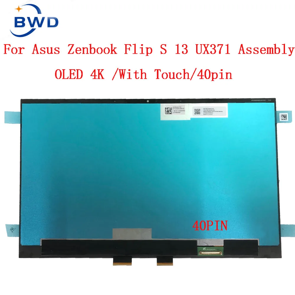 OLED Screen for Asus ZenBook Flip S 13 UX371EA 13.3 UHD